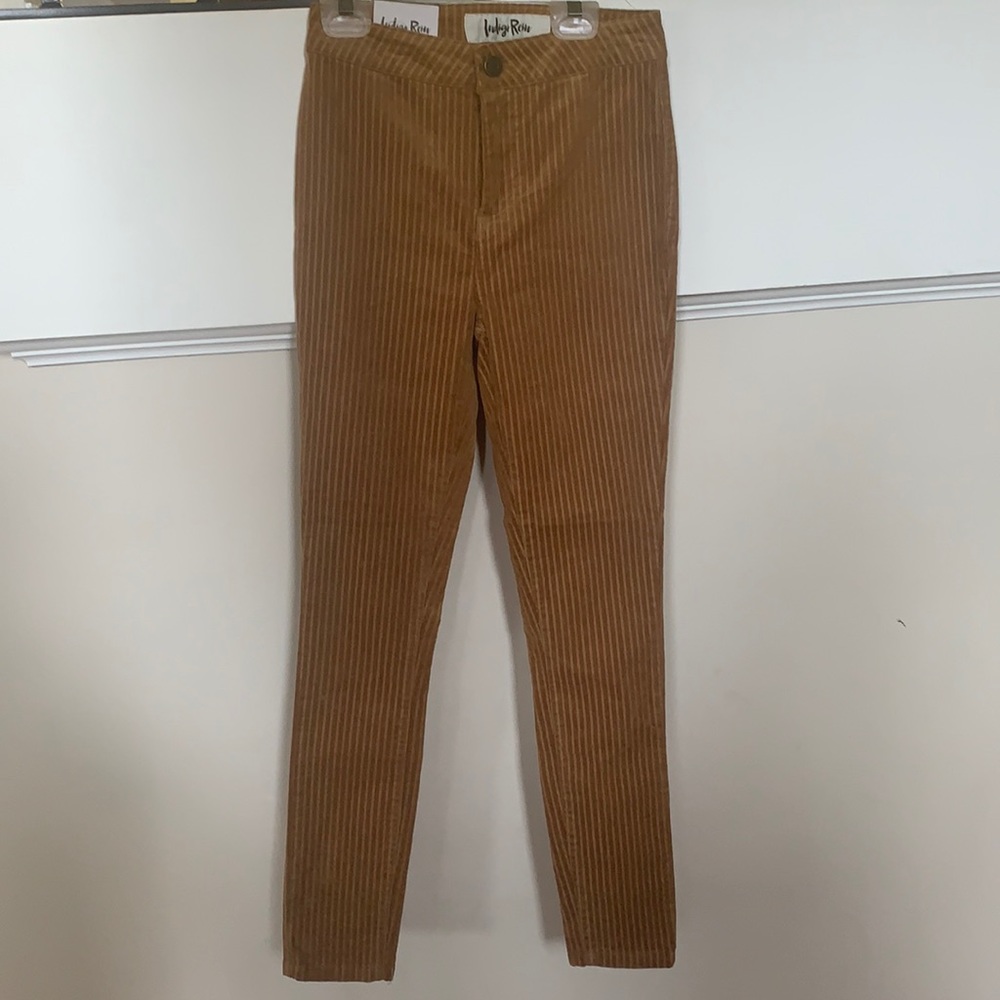 Indigo rein, skinny ankle cords